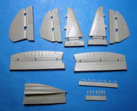 Vector VDS48-081 Re.2002 рулевые поверхности и гаргрот 1/48