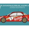 Reji Model JM418 Transkit Subaru Impreza 555 Rallye Ypres 1997 1/24