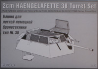 MSD-Maquette MQ 35002 Башня для легкой нем.бронетехн. HL38 1/35