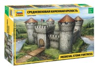 Звезда 8510 Средневековая каменная крепость 1/72