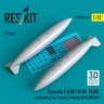 Reskit U32234 Tornado F3/GR1/GR4 1500L underwing fuel tanks 1/32