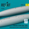 Reskit U32234 Tornado F3/GR1/GR4 1500L underwing fuel tanks 1/32