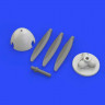 Eduard 648288 Bf 109F propeller LATE 1/48
