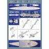Mk1 Design MD-35012 Admiral Hipper German Cruiser 1941 Wooden Deck 1/350