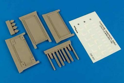 Aerobonus 320031 Flightline handtrack (3 shelves) 1/32
