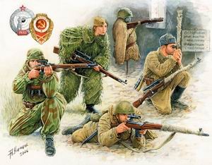 Звезда 3597 Советские снайперы 1/35