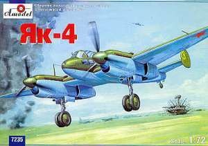 Amodel 07235 YAK-4 1/72