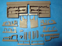 Vector VDS48-067 B-24 Liberator ниши шасси (Revell/Monogram) 1/48