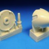 Barracuda Studios BCR48349 Hawker Sea Fury FB.11 Engine Front and Spinner Set 1/48