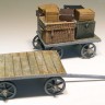 Plus model 207 Railway cart on baggages 1:35