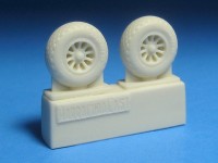 Barracuda Studios BCR72497 North-American P-51 Mustang Diamond Tread Wheels 1/72