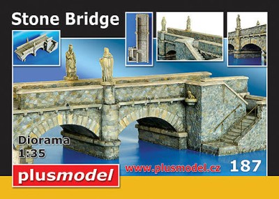 Plus model 187 Stone bridge 1:35