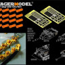 Voyager Model PEA341 Modern German AFV smoke dischargers(16 set )early version For All 1/35
