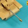 Aber 35L058N German StuK.40 L/48 7,5cm barrel with early model muzzle brake for Sturmgeschutz/StuG.III Ausf.F/8 and Sturmgeschutz/StuG.III Ausf.G early (designed to be used with Dragon and Tamiya kits) 1/35