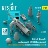 Reskit F32050 British Aircraft mech. w/ SUU-23 20mm (3 fig) 1/32