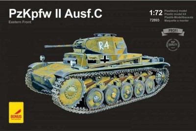 Attack Hobby 72893 PzKpfw II Ausf.C Eastern Front &amp; metal barrel 1/72