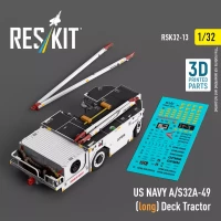 Reskit R32013 US NAVY A/S32A-49 (long) Deck Tractor 1/32