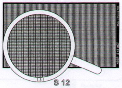 Aber S-12 Oblong Mesh 1/35