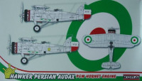 Kora Model 72139 Hawker Persian Audax (P&W Hornet Engine) 1/72