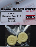 Kora Model D72102 Wheels for Dornier Do-215 1/72