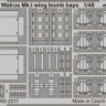 Eduard 48932 Walrus Mk.I wing bomb bays 1/48