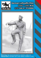 Black Dog F32066 German Luftwafe pilot 1940-45 No.6 (1 fig.) 1/32