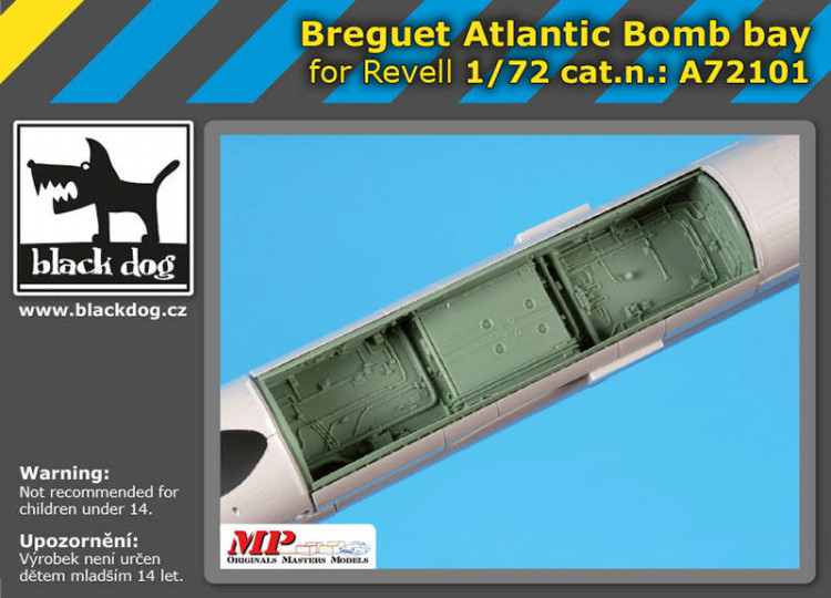 Blackdog A72101 Breguet Atlantic bomb bay (REV) 1/72