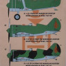 Kora Model DEC72198 Stalin's Falcons in Mongolian service декали декали 1/72