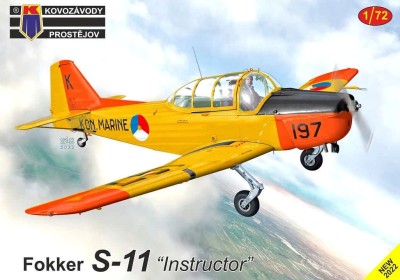 Kovozavody Prostejov 72371 Fokker S-11 'Instructor' (3x camo) 1/72
