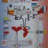 Kora Model DEC72298 DH.82A Tiger Moth French Service Pt.1 декали декали 1/72