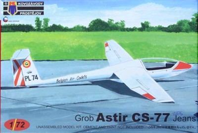 Kovozavody Prostejov 72133 Grob Astir CS-77 'Jeans' (4x camo) 1/72