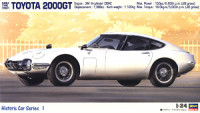 Hasegawa 21201 Toyota 2000GT Early Production 1/24