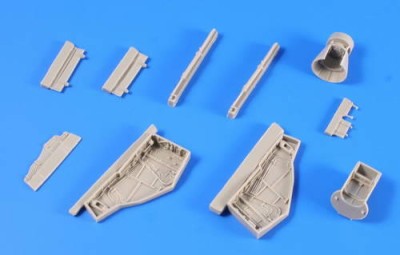 CMK 5077 Bae Hawk T.1a-Undercarriage Bays set for REV 1/32