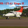 Amodel 72371 Самолет Embraer EMB-121A1 Xingu II 1/72