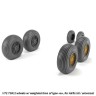 Armory ARAW72414 BAC TSR-2 wheels with weighted tires/tyres, type "a" 1/72