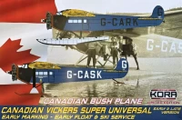 Kora Model PK72206 Canadian Vickers Super Universal Early 1/72