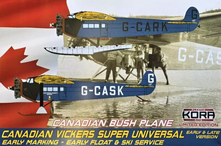 Kora Model PK72206 Canadian Vickers Super Universal Early 1/72