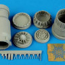 Aires 4594 MiG-23 Flogger exhaust nozzle - opened 1/48