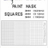 Sx Art 20004 Mask Squares 3mm (525x), 4mm (312x), 5mm (190x)