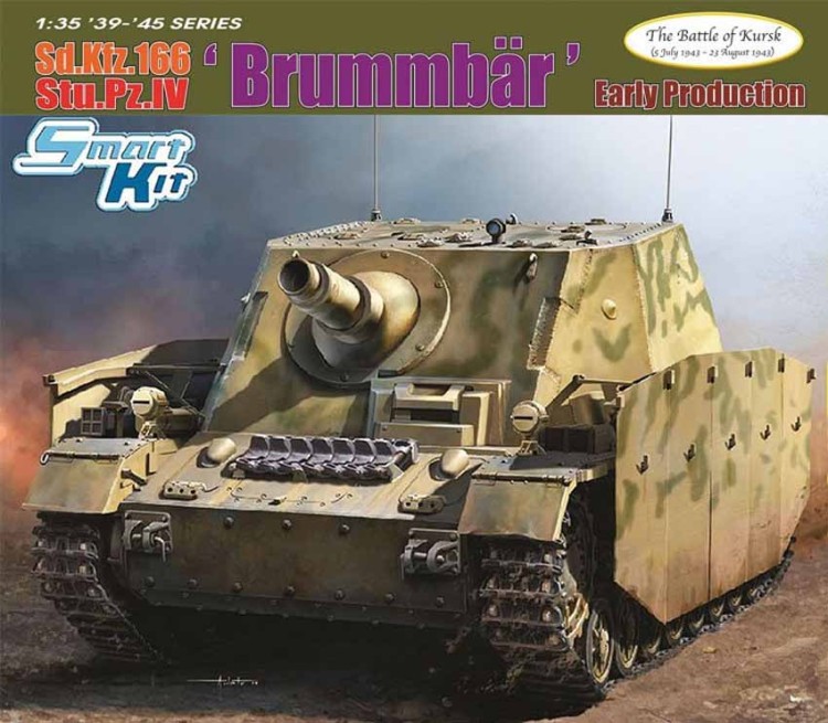 Dragon 6992 StuPz IV «Brummbar» ранний, Курск 1/35