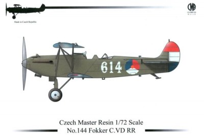 CZECHMASTER CMR-72144 1/72 Fokker C.VD RR Dutch version