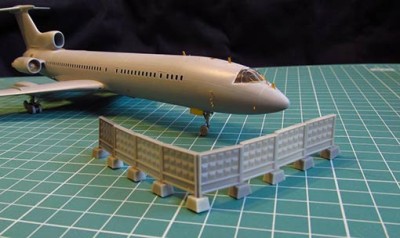 Metallic Details MDR14403 Russian concrete fence PO-3 1/144
