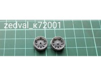 Zedval K72001 Опорные катки с внутренней аммортизацией СТЗ для Т-34 (10 катков) 1/72