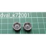 Zedval K72001 Опорные катки с внутренней аммортизацией СТЗ для Т-34 (10 катков) 1/72