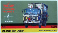 Armada Hobby N72073 MB 1017 Truck w. Shelter 1/72