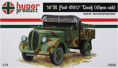 Hunor Product 72022 39M Ford G917 Truck (Open Cab) 1/72