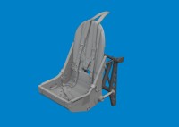 Eduard 624007 BRASSIN Spitfire Mk.VIII/Mk.IX seat PRINT 1/24