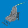 Eduard 624007 BRASSIN Spitfire Mk.VIII/Mk.IX seat PRINT 1/24