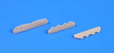 CMK Q72186 A6M2/3/5 Zero Fuselage Type 97 Bomb rack 2 pc 1/72
