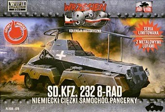 First To Fight FTF-72070 Sd.Kfz.232 8-rad German Heavy Armored Car 1/72